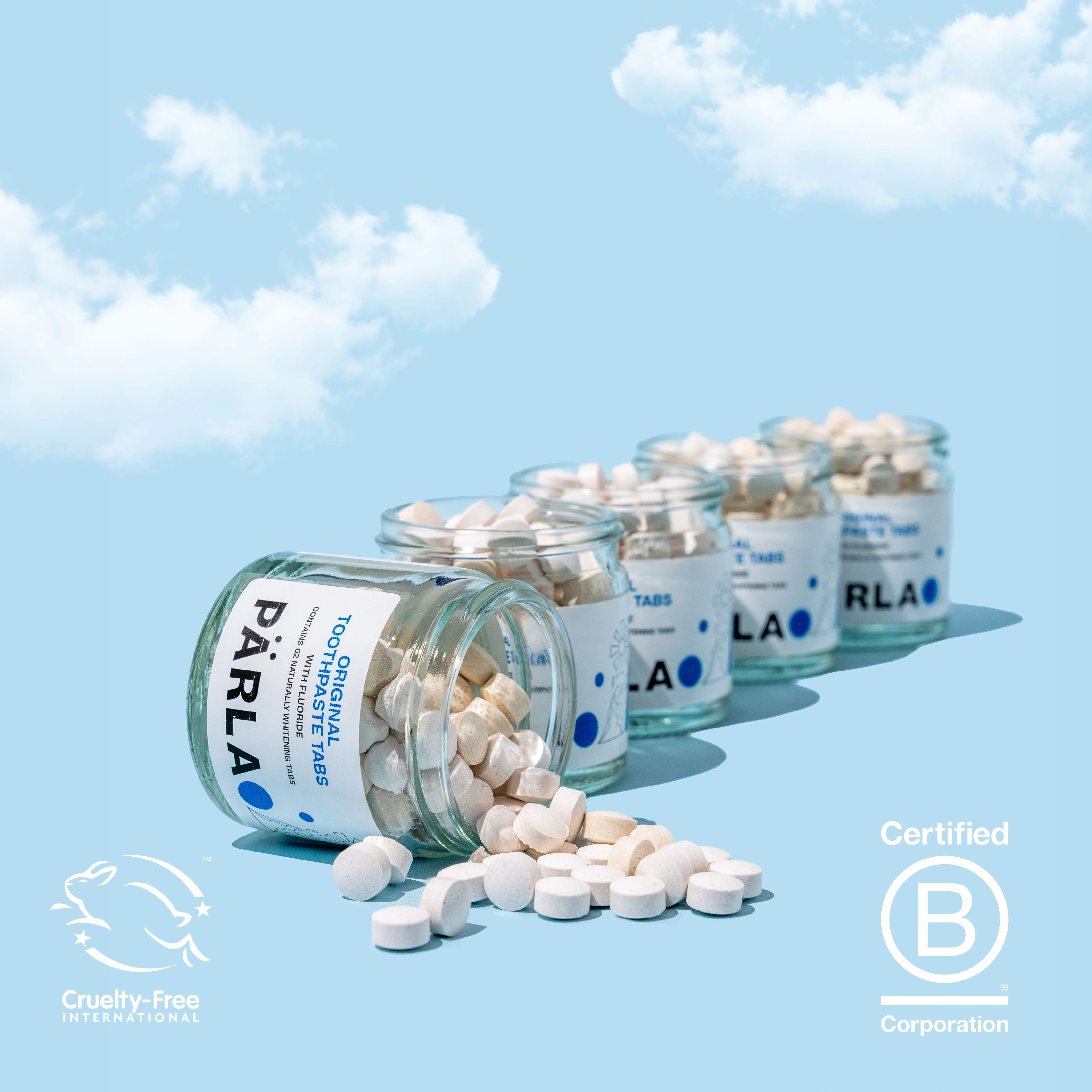PÄRLA ORIGINAL Naturally Whitening Toothpaste Tabs - Image 4